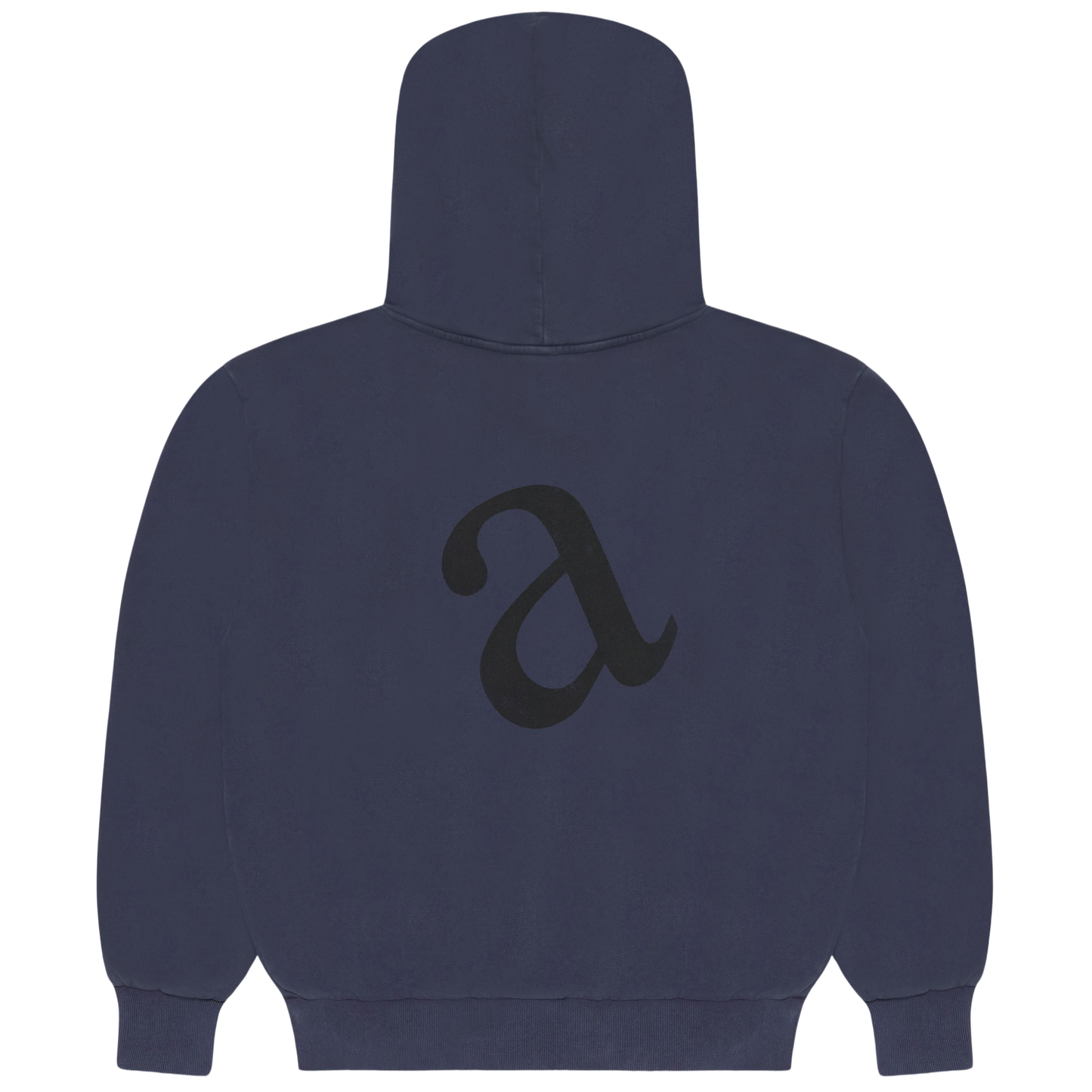 Mirror Language Co. Washed Navy Hoodie