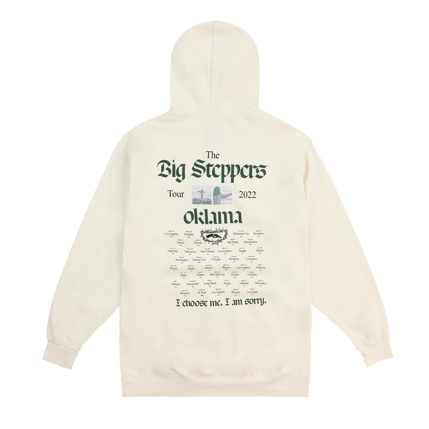 The Big Steppers Tour Hoodie - Cream