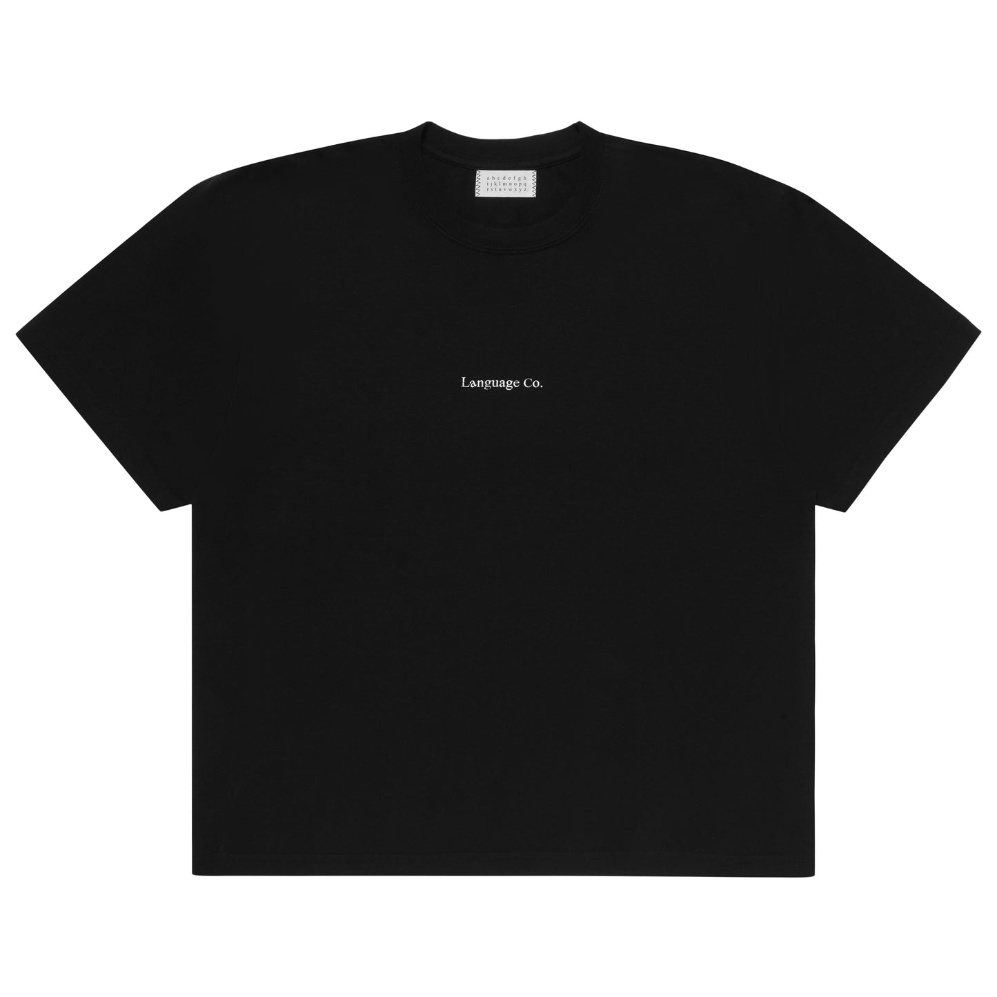 Language T-Shirt - Black