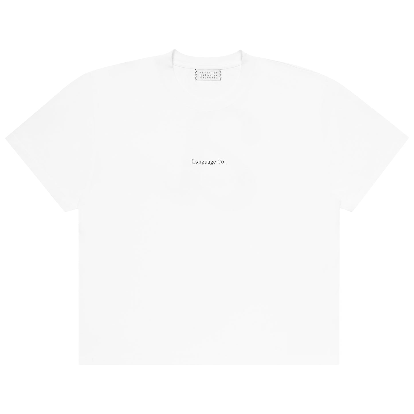 Language T-Shirt - White