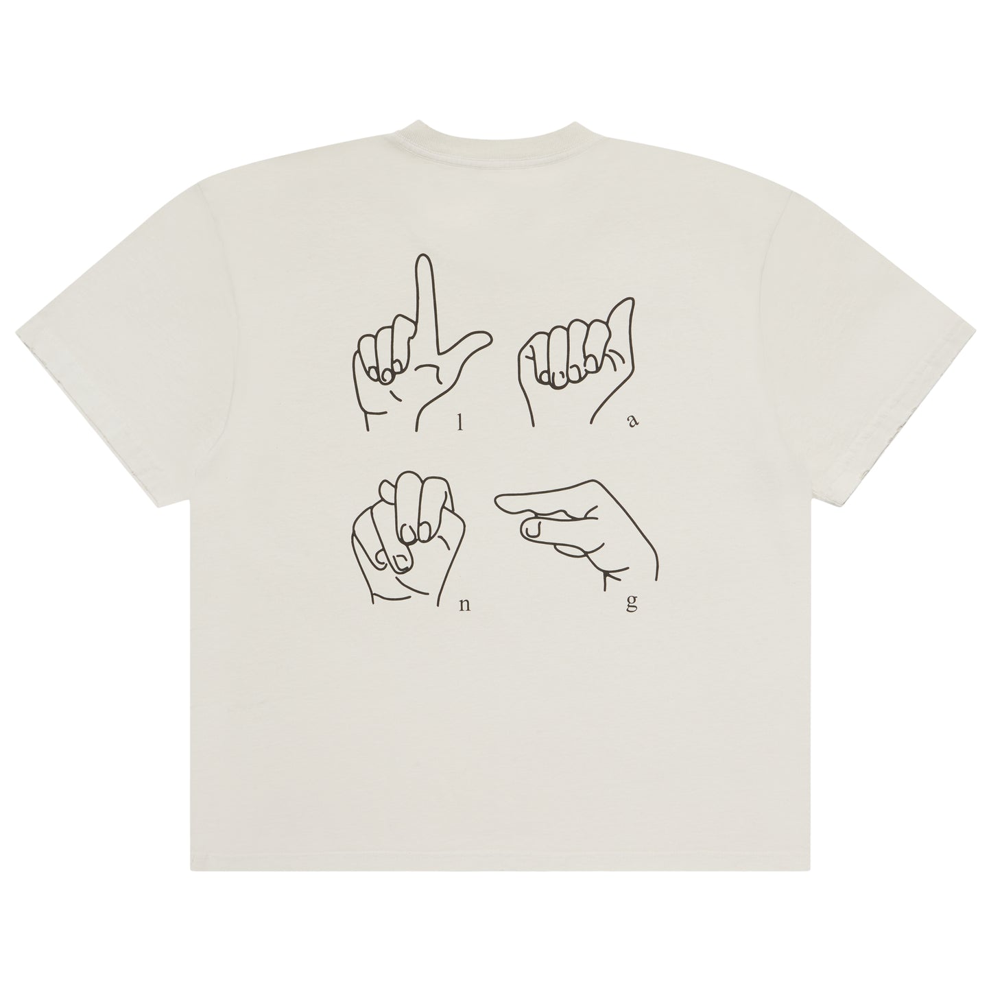 Sign Language Distressed T-Shirt